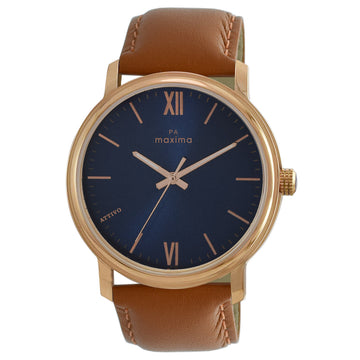 Maxima ATTIVO Men Blue Dial Analogue Watch - 61382LMGR